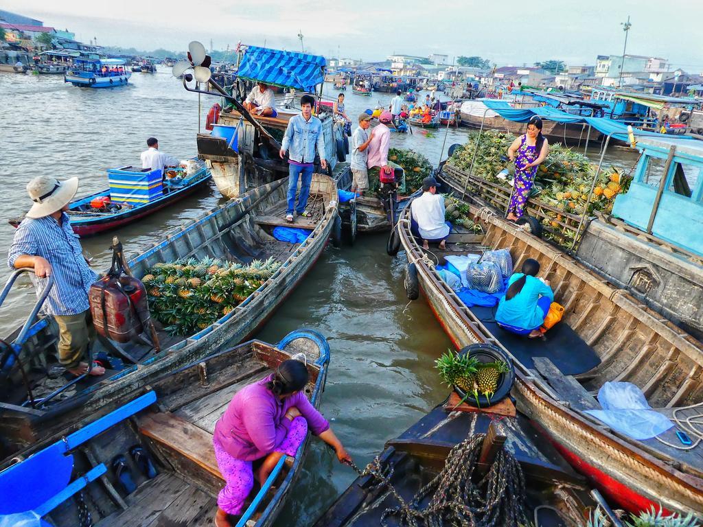 Thanh Ha Guesthouse Can Tho Bagian luar foto